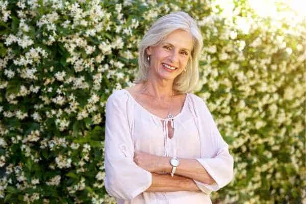 Older woman happy with urinary incontinence treatment Kirkstall