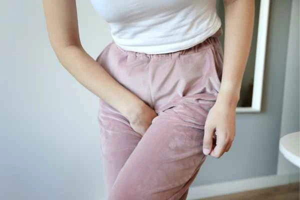 older woman running to the toilet because of urinary incontinence Kirkstall