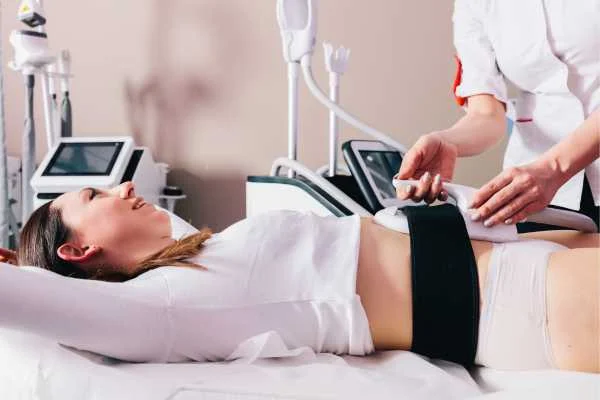 woman having body sculpting to help improve her body image and her mental health Kirkstall