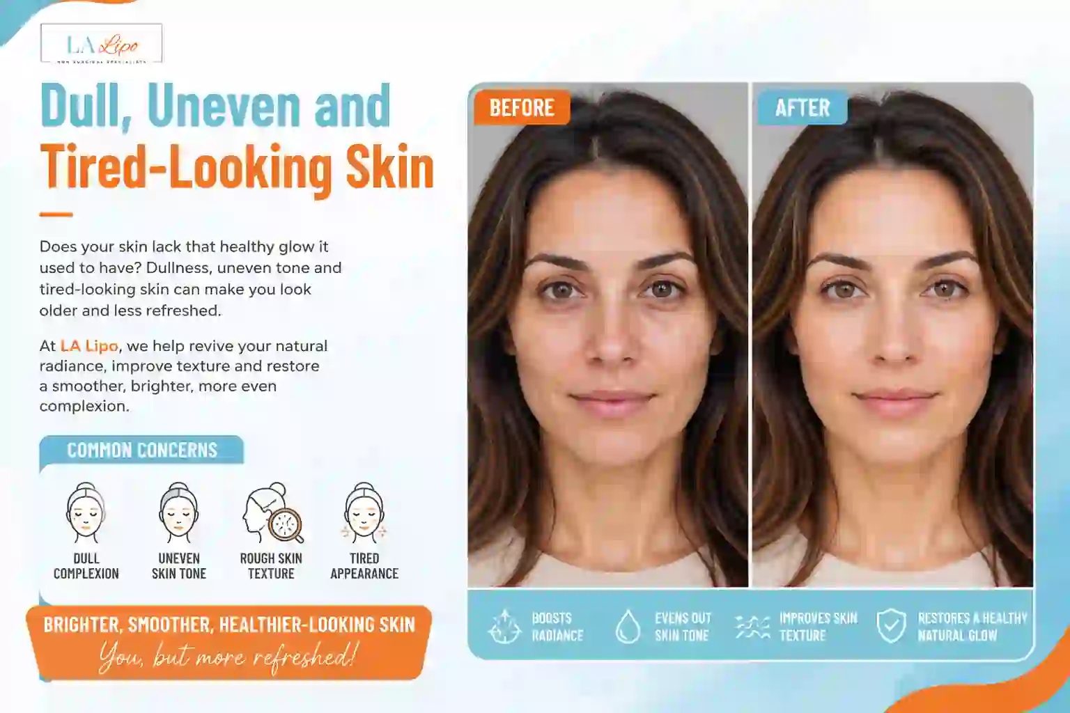 Sign #5: Dull, Uneven and Tired-Looking Skin Kirkstall